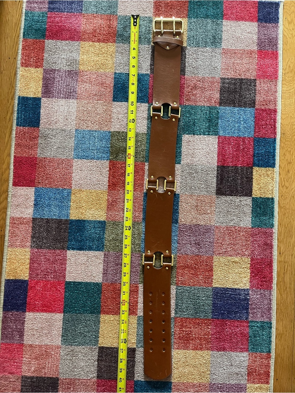 Chunky Brown Belt